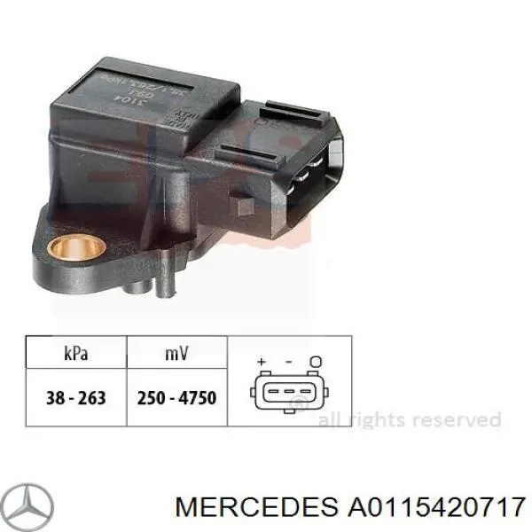 A0115420717 Mercedes