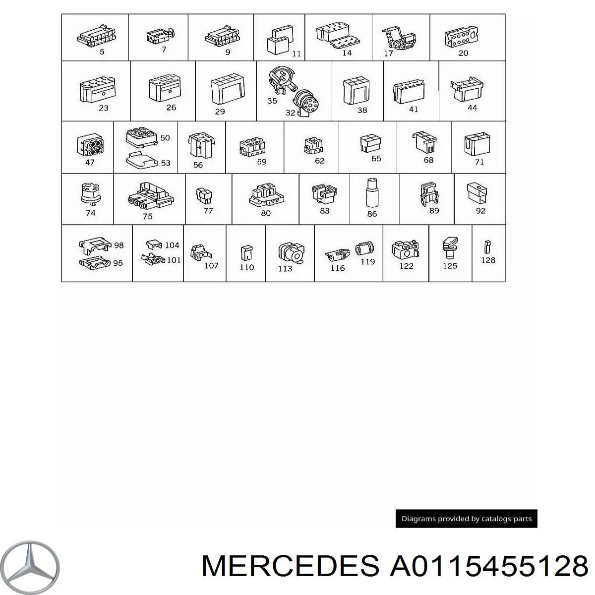  A0115455128 Mercedes