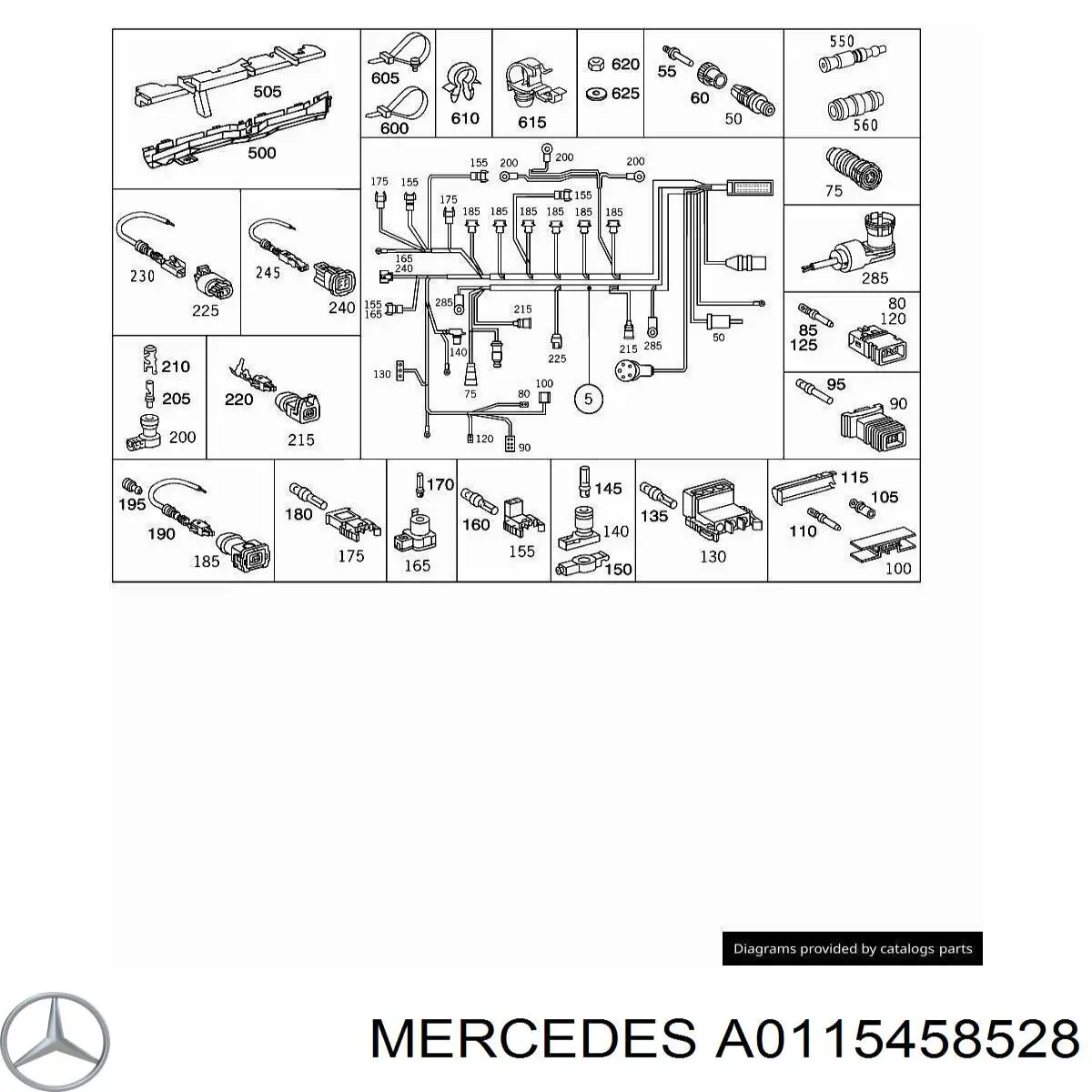  Mercedes A0115458528