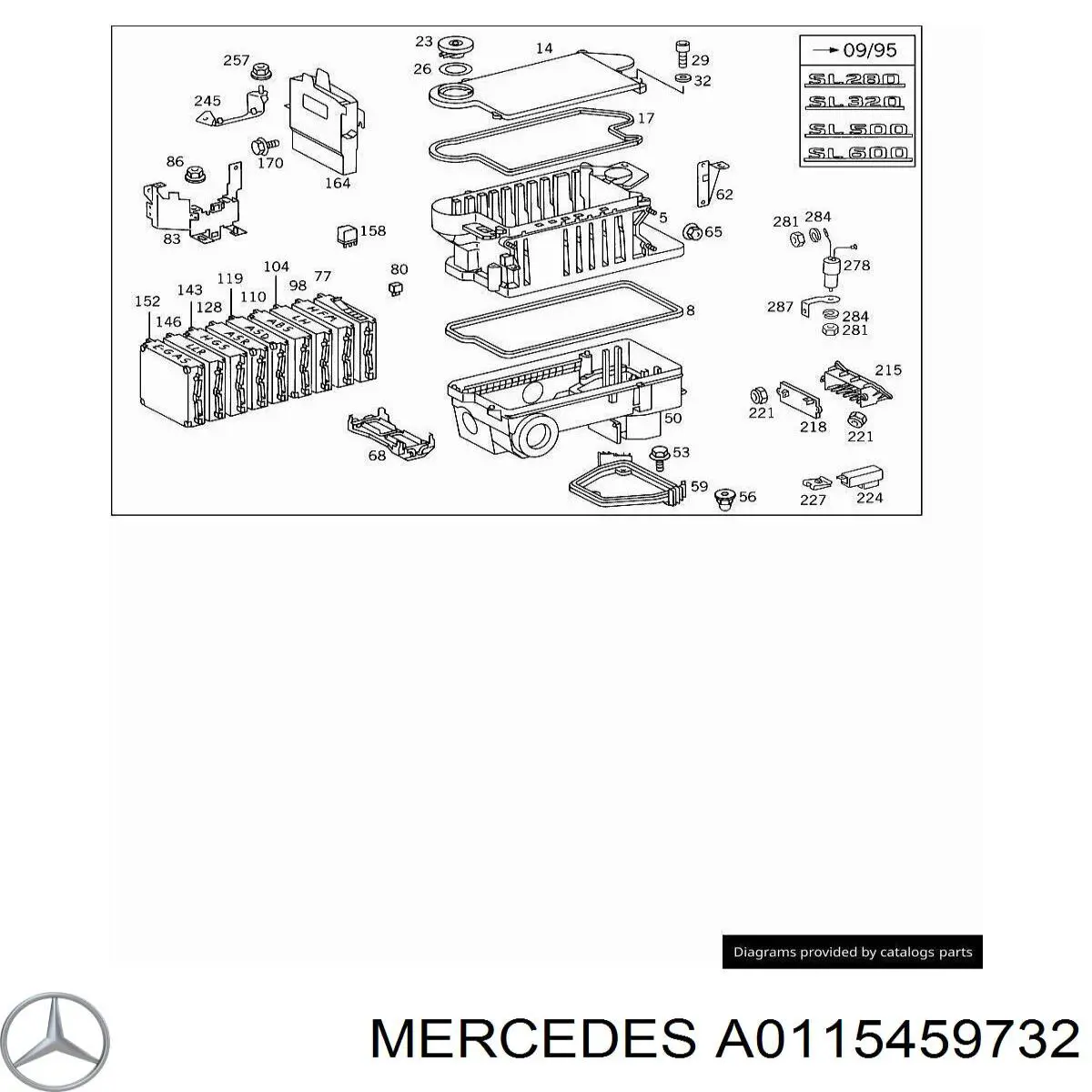  0115459732 Mercedes