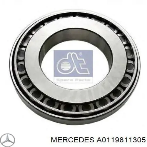 A0159818405 Mercedes rolamento da árvore primária da caixa de mudança