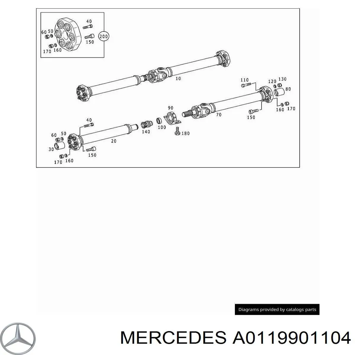 Купить 0079900004 Mercedes 