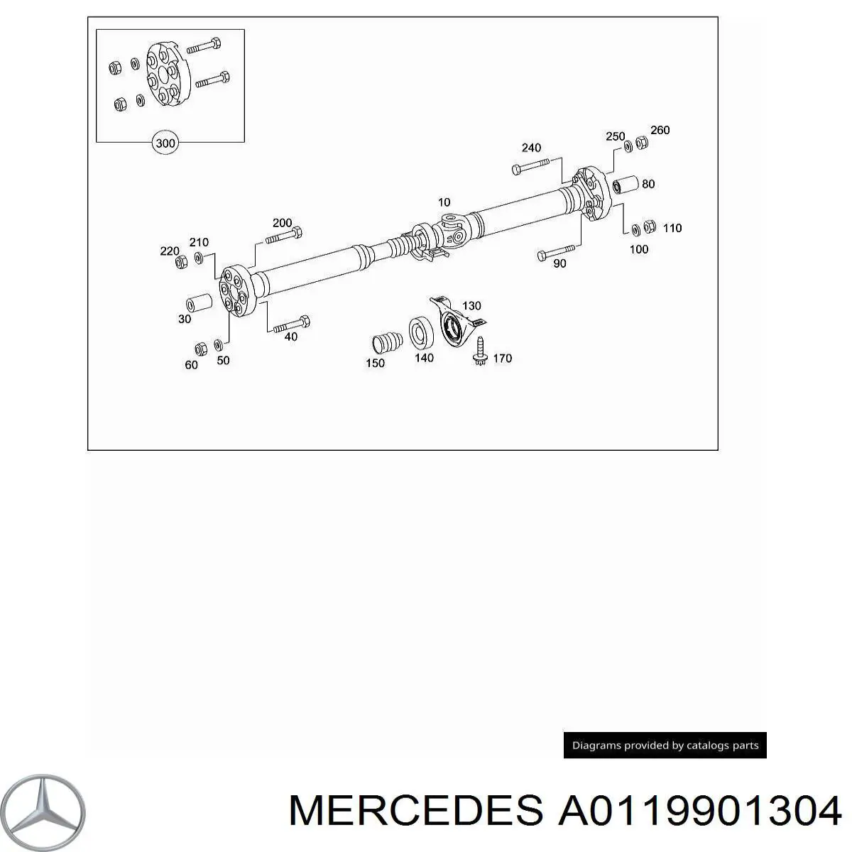 A0079900204 Mercedes 