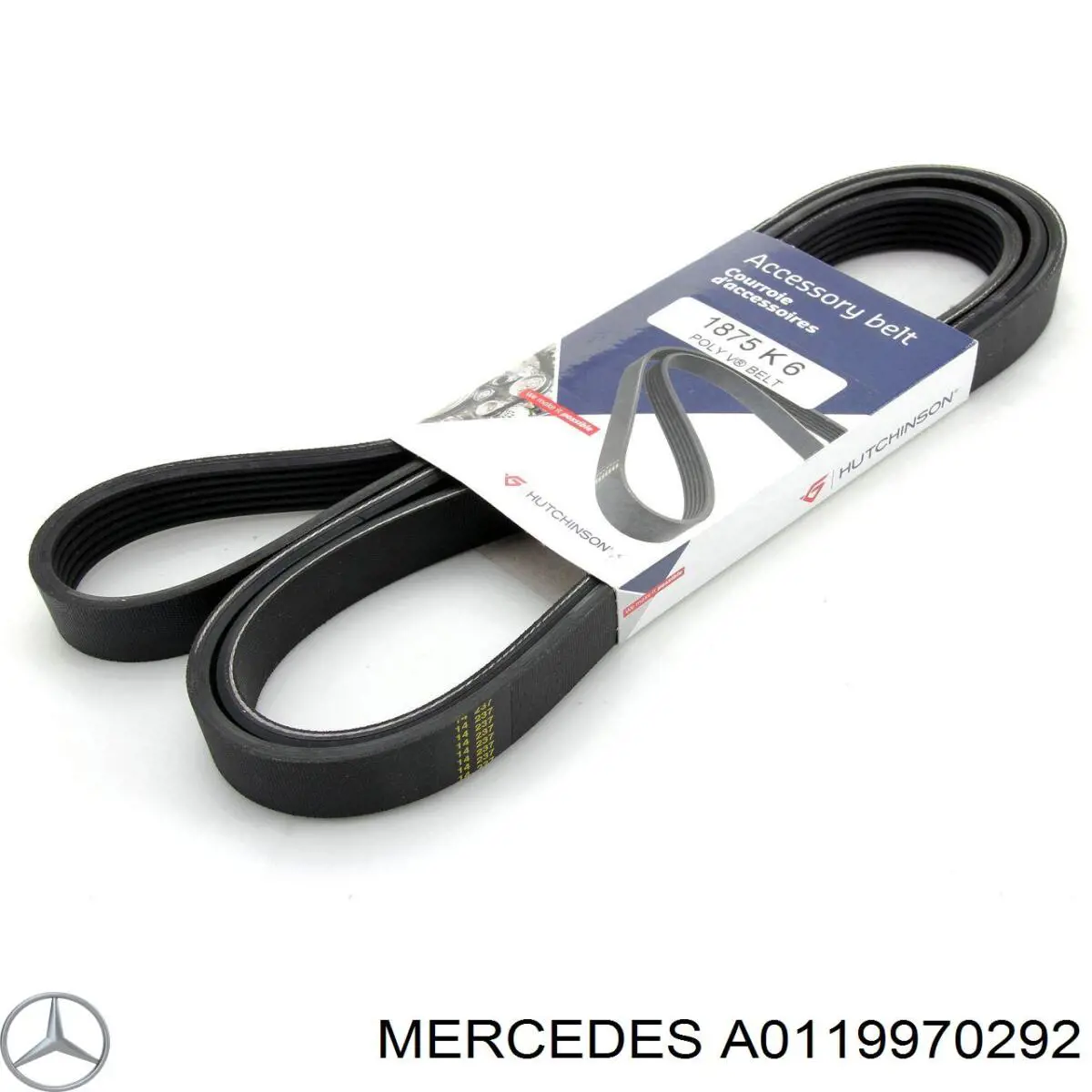 A0119970292 Mercedes ремень генератора