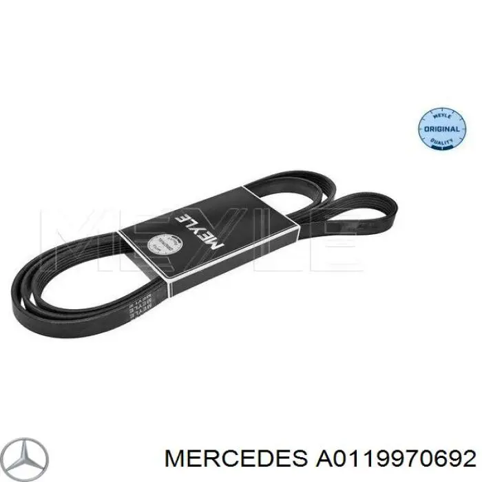 A0119970692 Mercedes ремень генератора