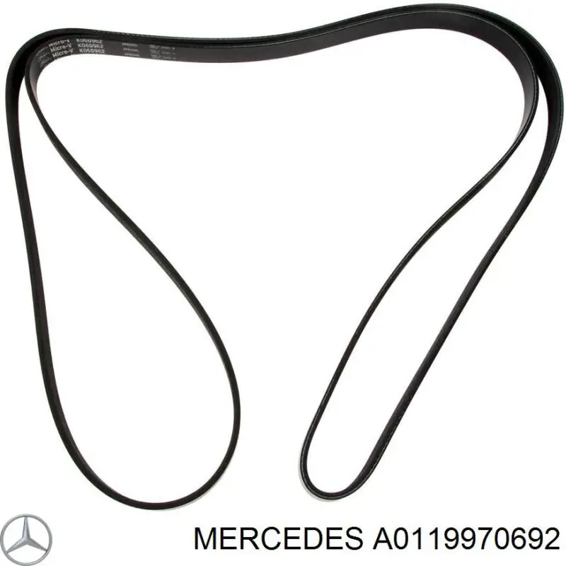 Клиновый ремень Mercedes A0119970692 цена, от 23.98 USD