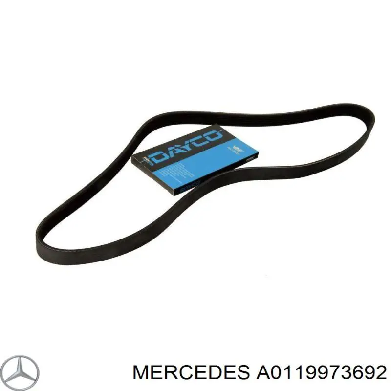 Ремень генератора 0119973692 Mercedes