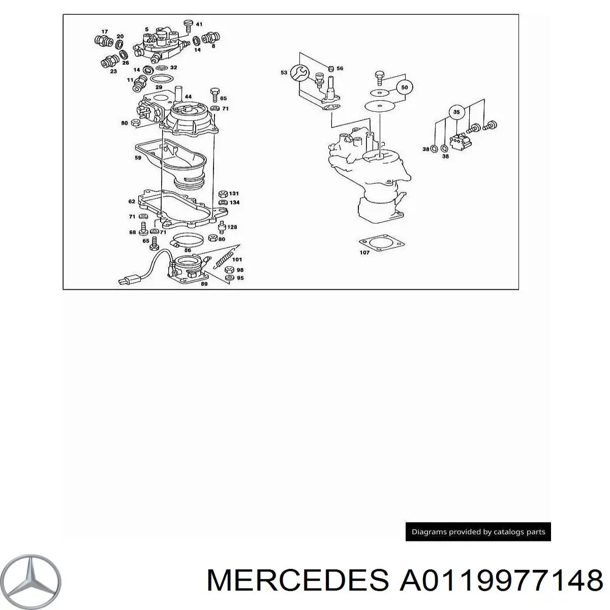 A0119977148 Mercedes 