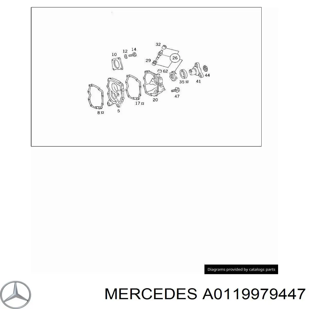 A0119979447 Mercedes 