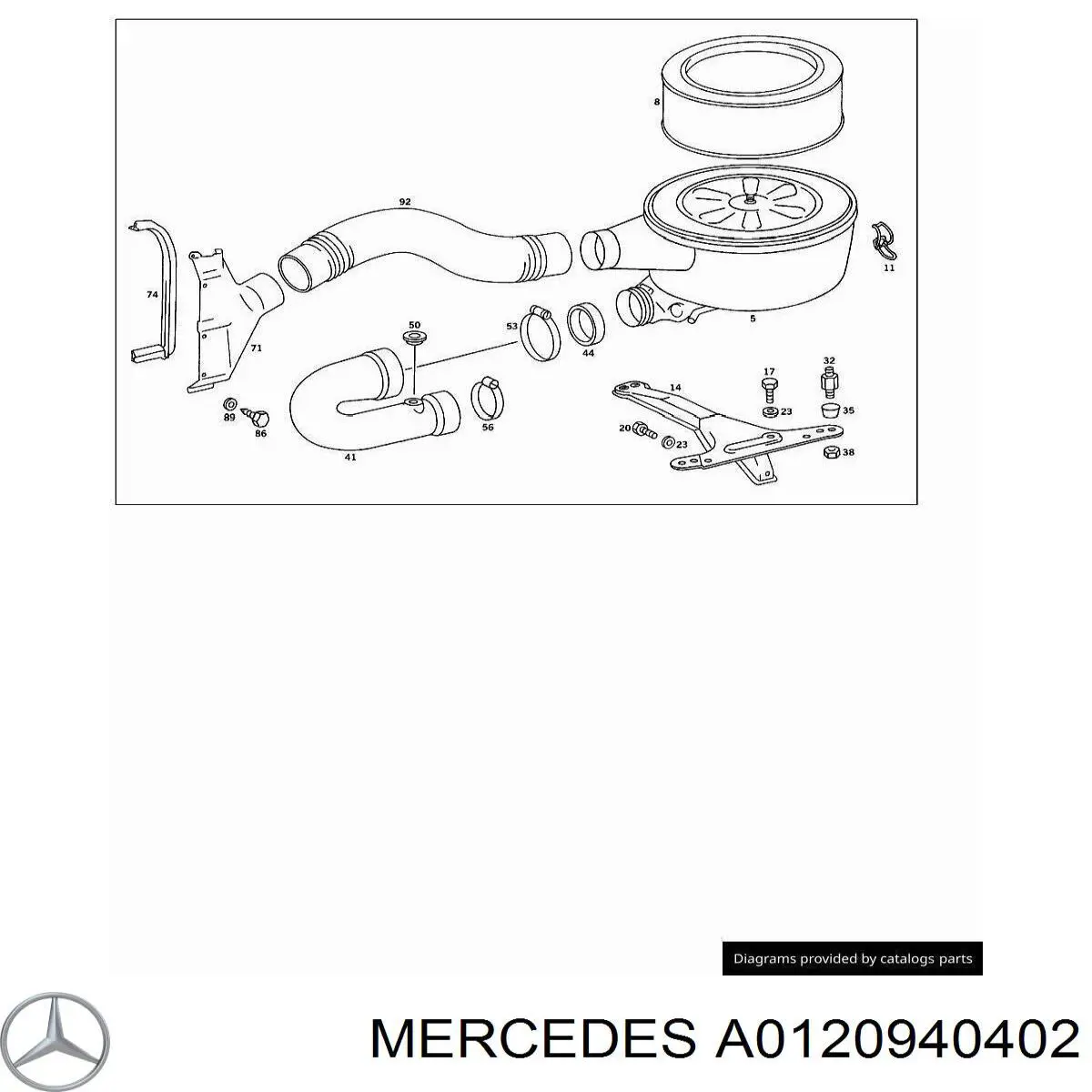 0120940402 Mercedes 