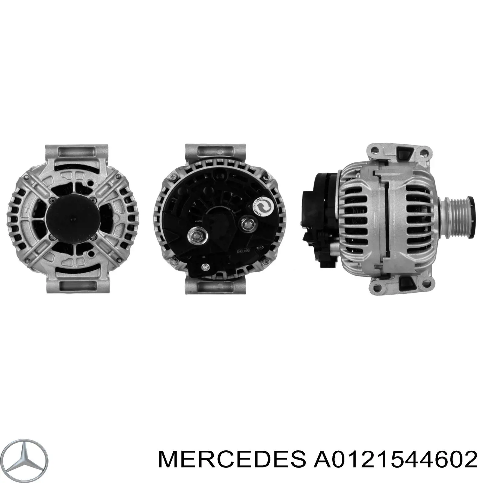 A0121544602 Mercedes генератор