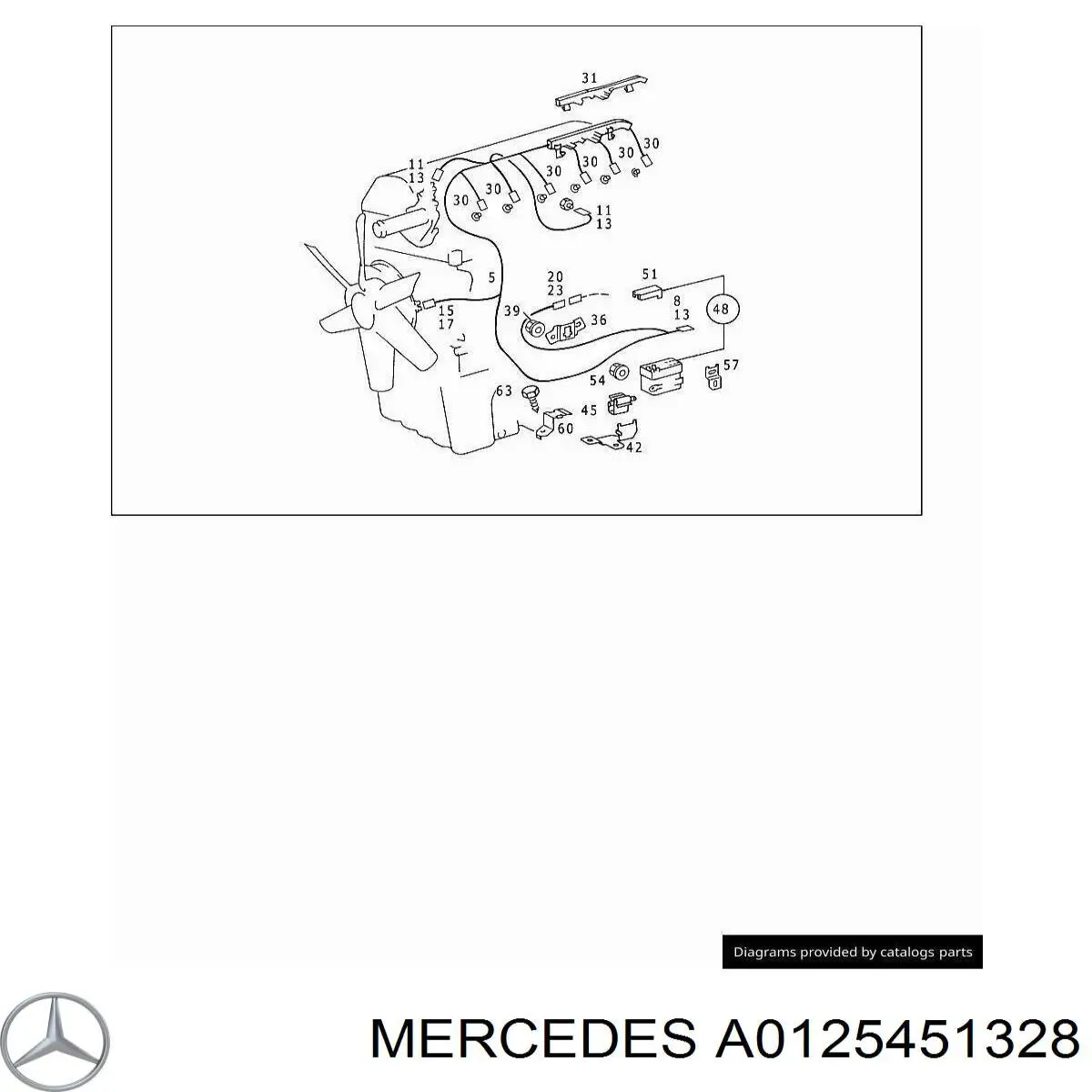 A0125451328 Mercedes 