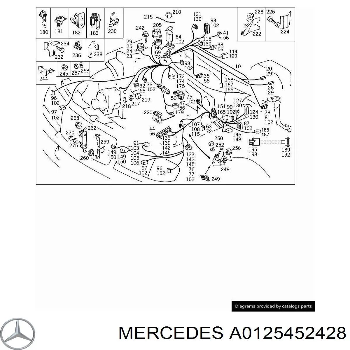  Mercedes 0125452428