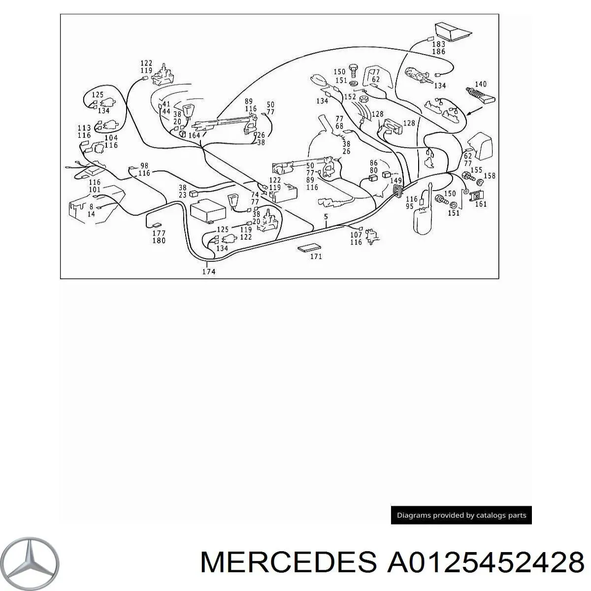 Купить 0125452428 Mercedes 