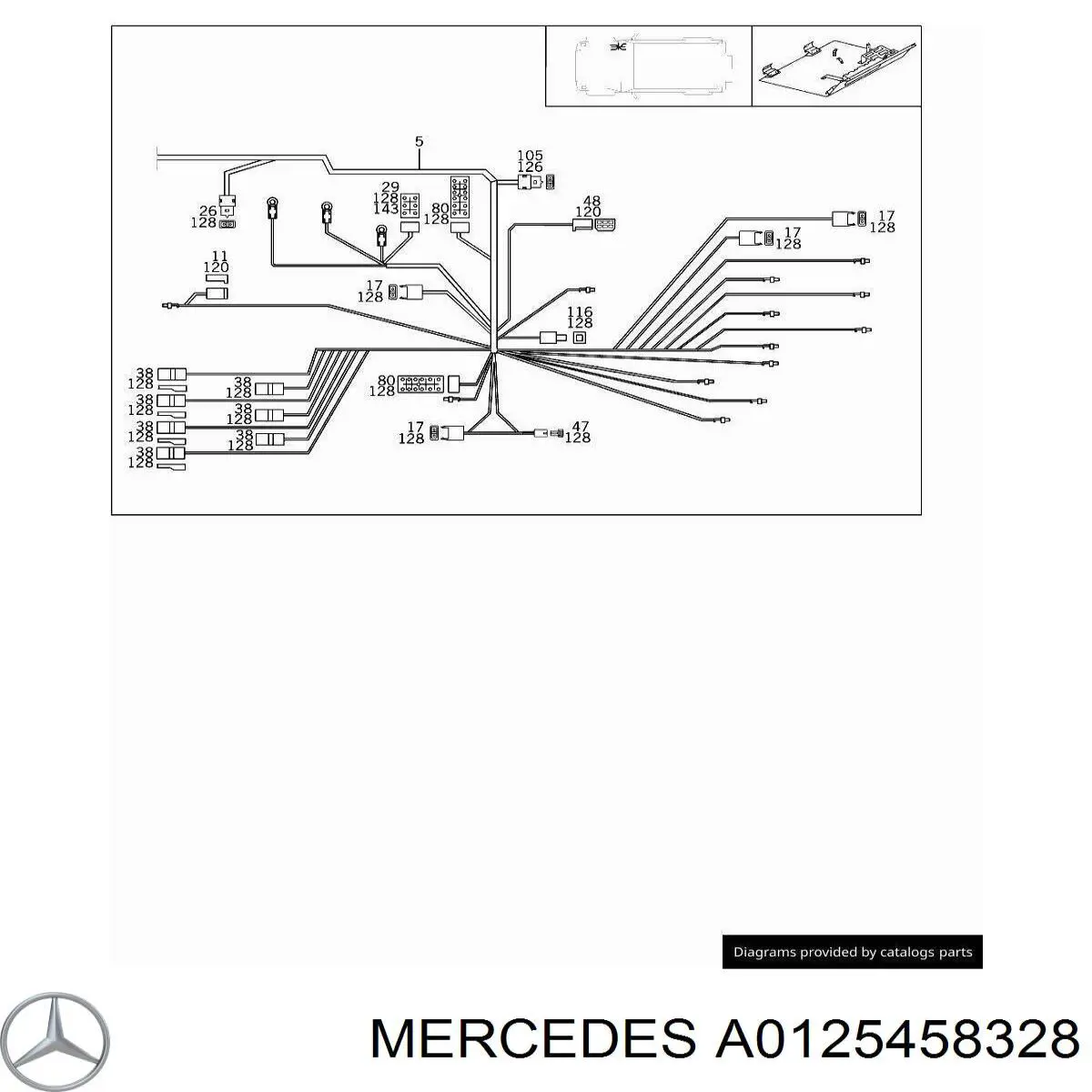 0125458328 Mercedes 