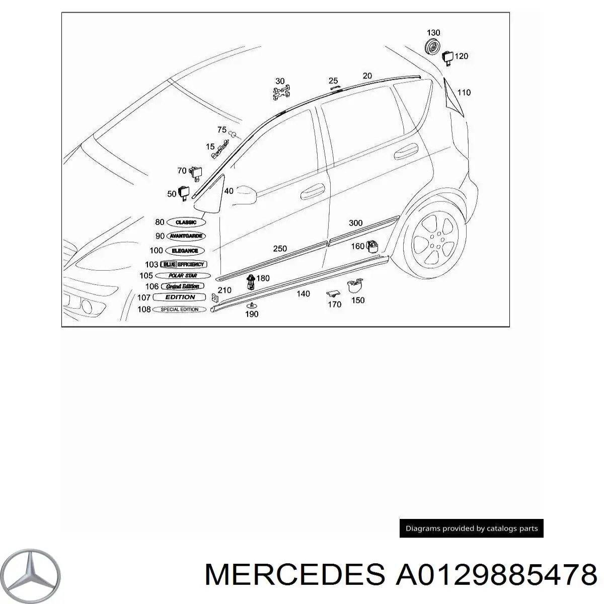 0129885478 Mercedes 