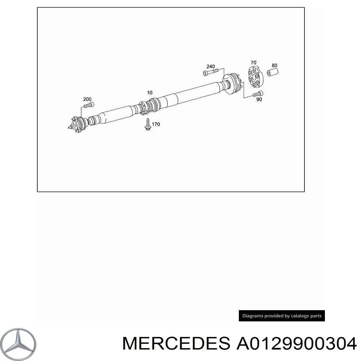  Mercedes A0009909306 цена, от 7.63 USD