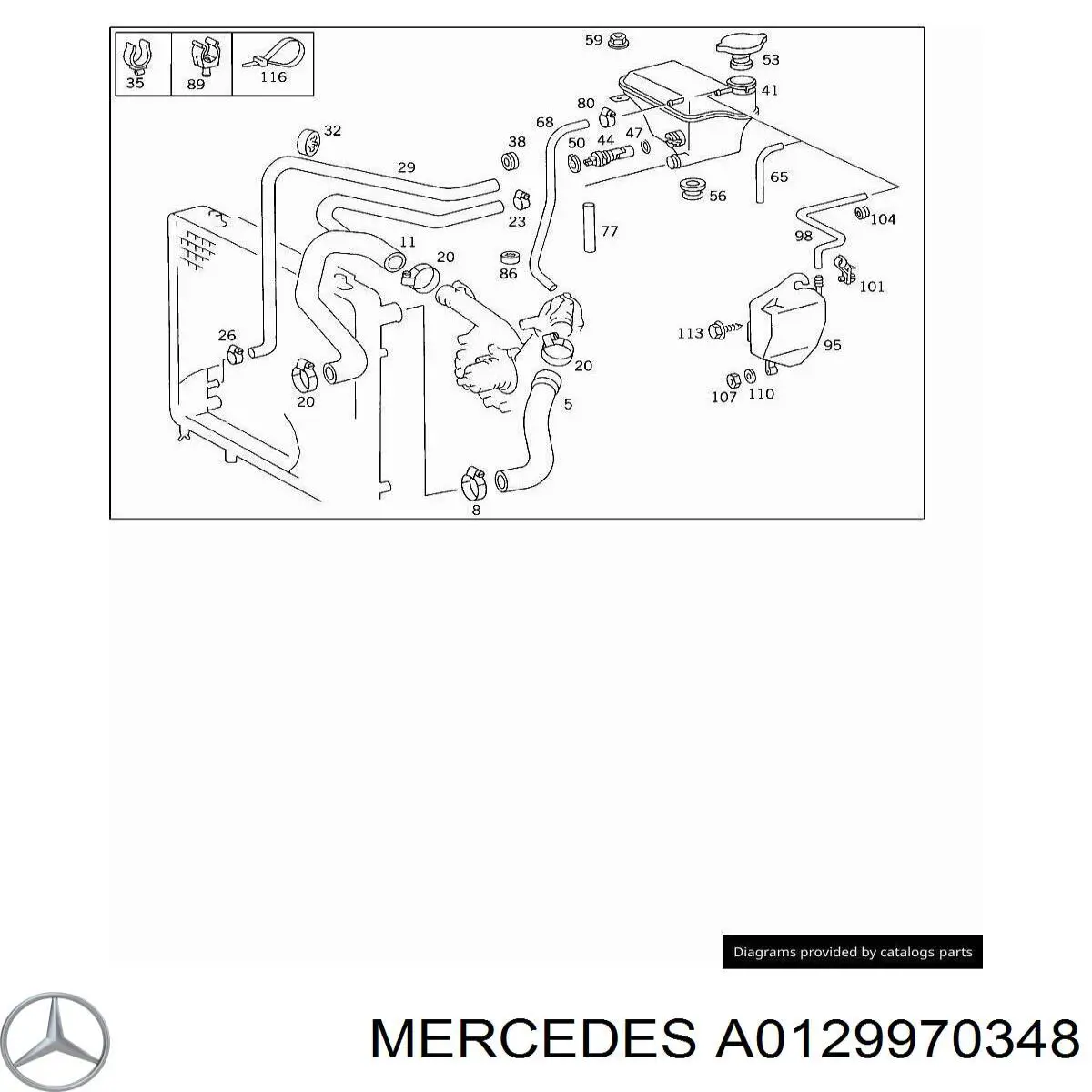  0129970348 Mercedes