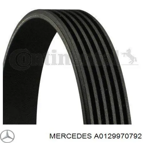 Клиновый ремень Mercedes A0129970792 цена, от 19.49 USD