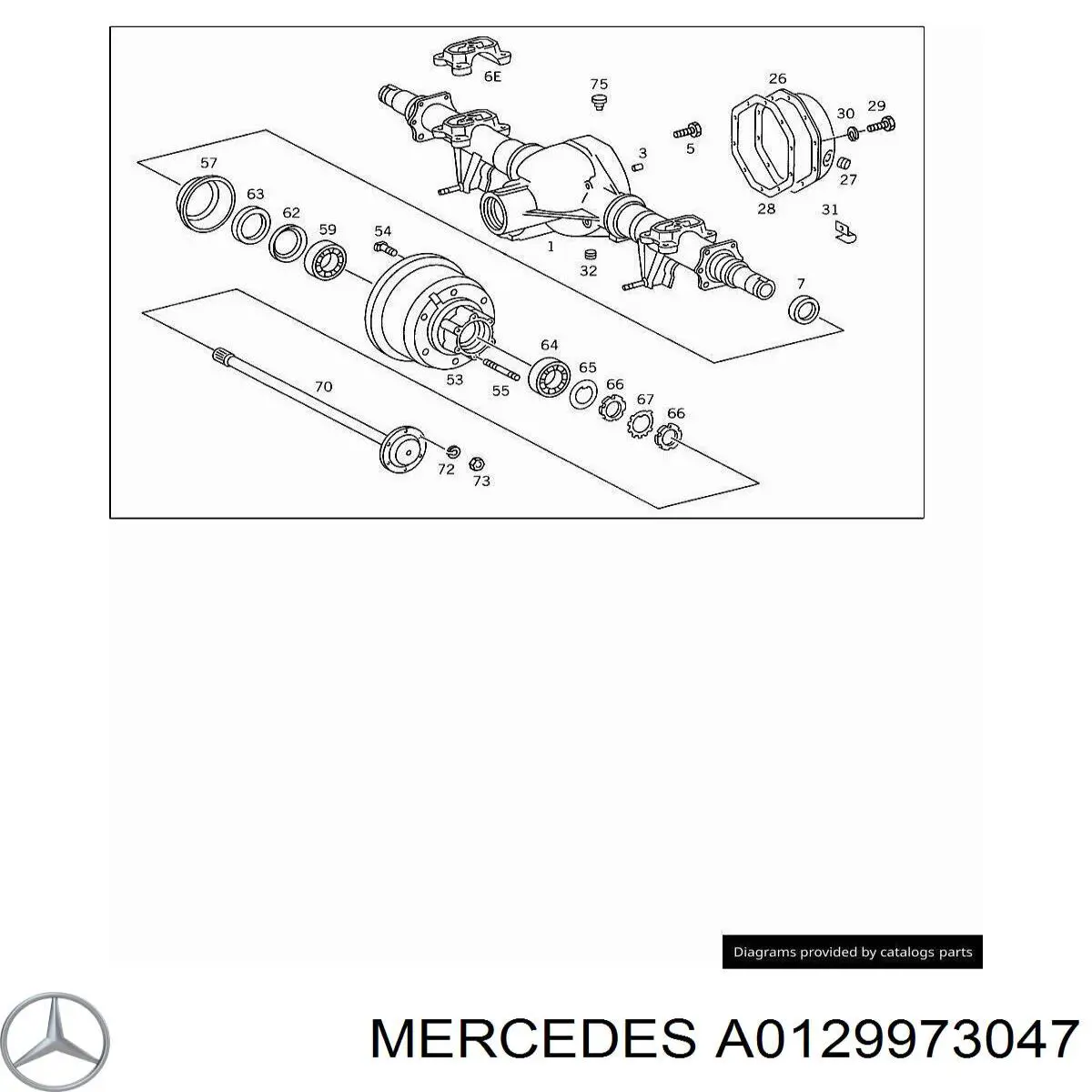  A0129973047 Mercedes