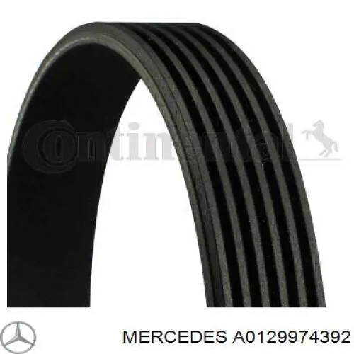 Ремень генератора A0129974392 Mercedes