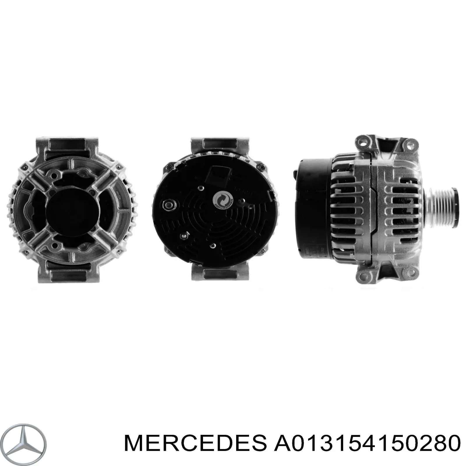 A013154150280 Mercedes генератор