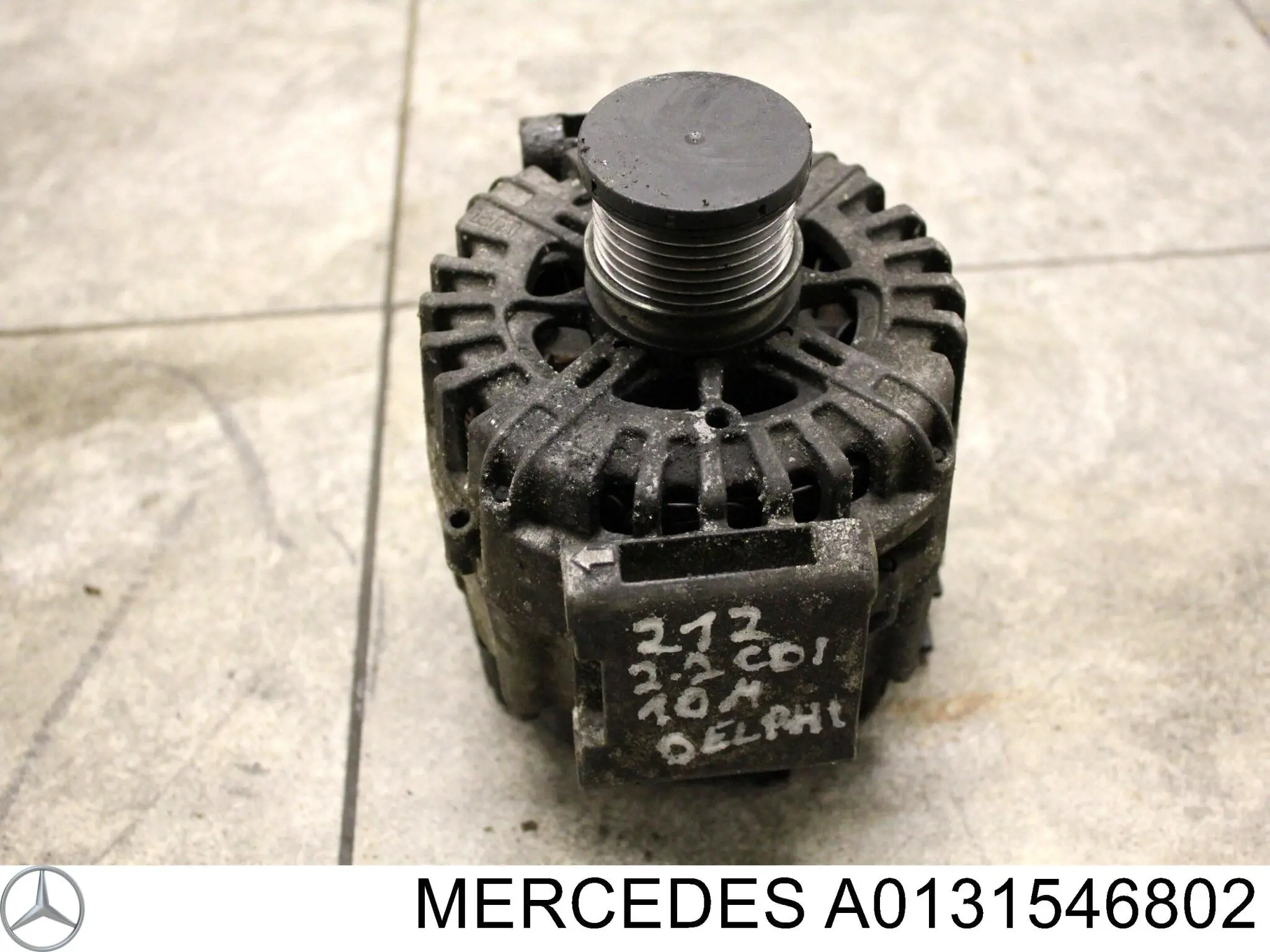A0131546802 Mercedes генератор