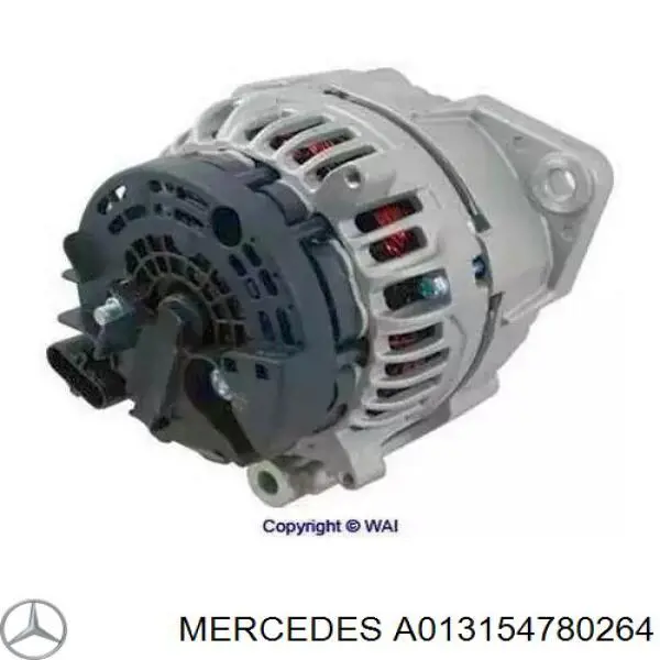 Генератор A013154780264 Mercedes