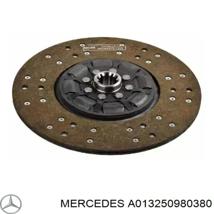 A013250980380 Mercedes диск сцепления