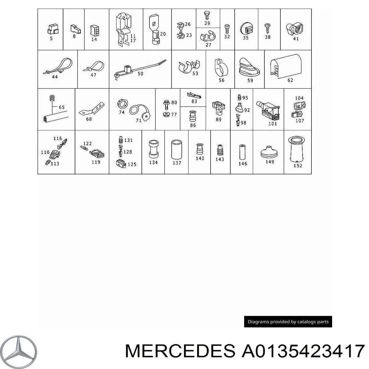  0135423417 Mercedes