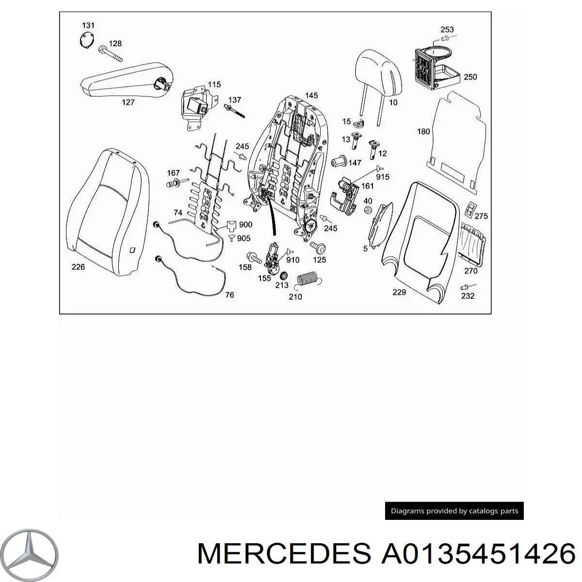 Купить A0135451426 Mercedes 