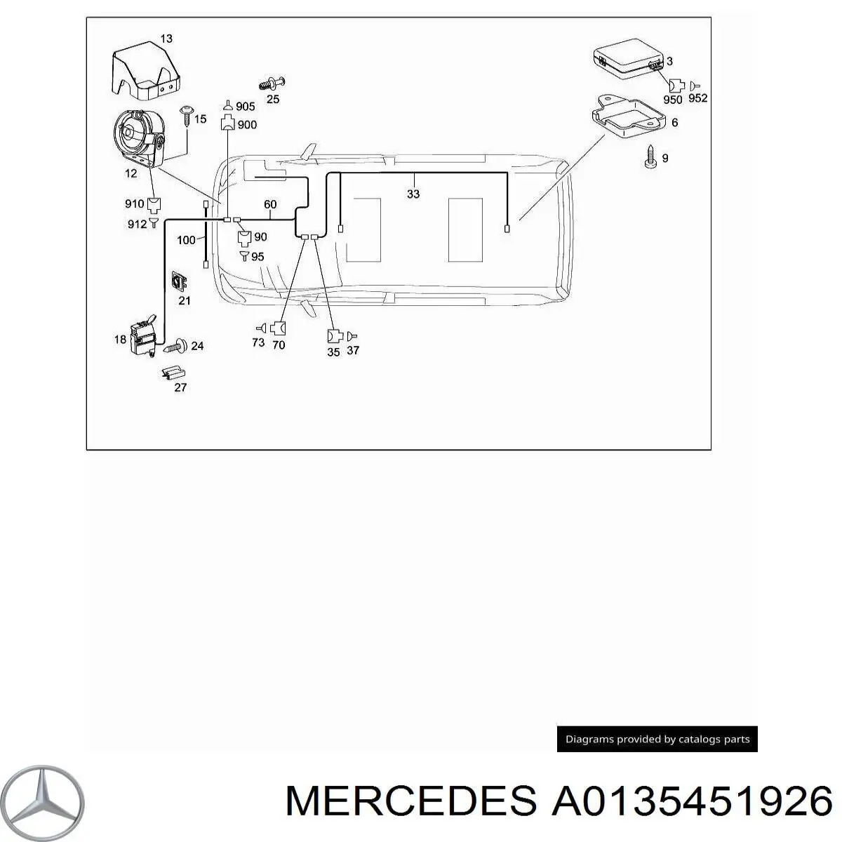  A0135451926 Mercedes