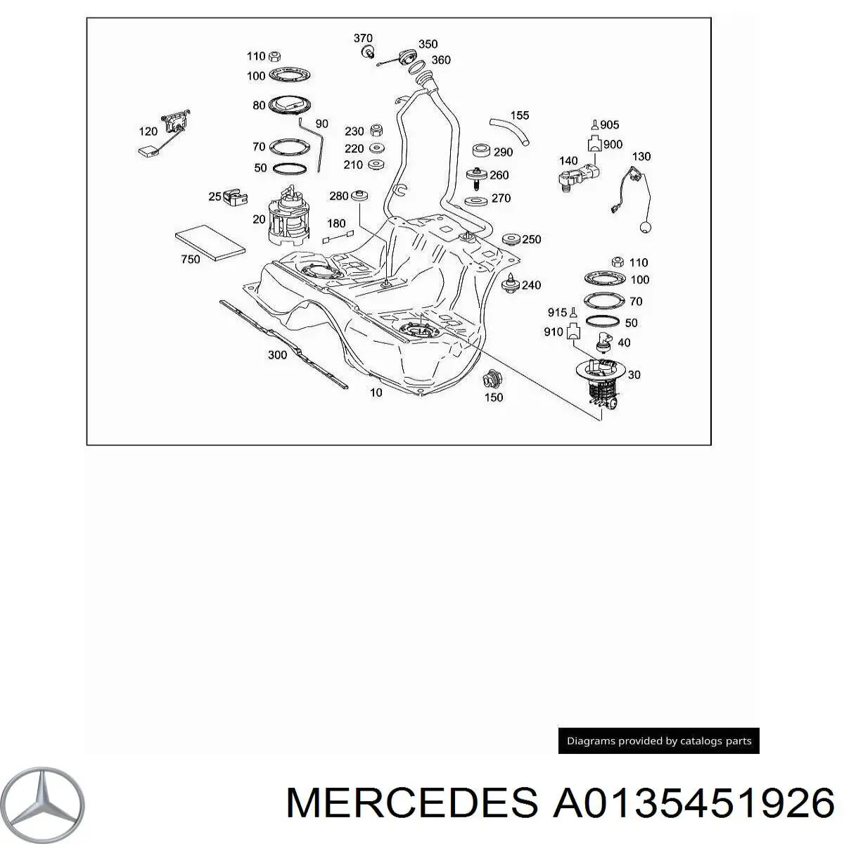 Mercedes A0135451926 цена, от 3.51 USD