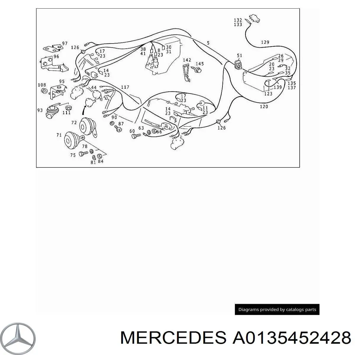A0135452428 Mercedes 