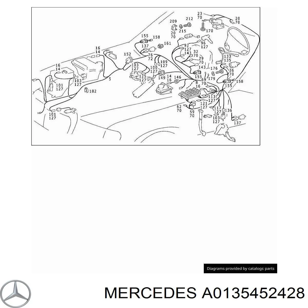  Mercedes A0135452428 цена, от 5.32 USD