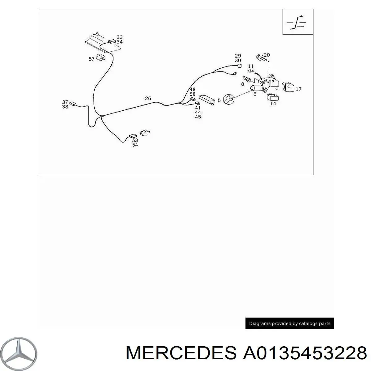 Купить 0135453228 Mercedes 