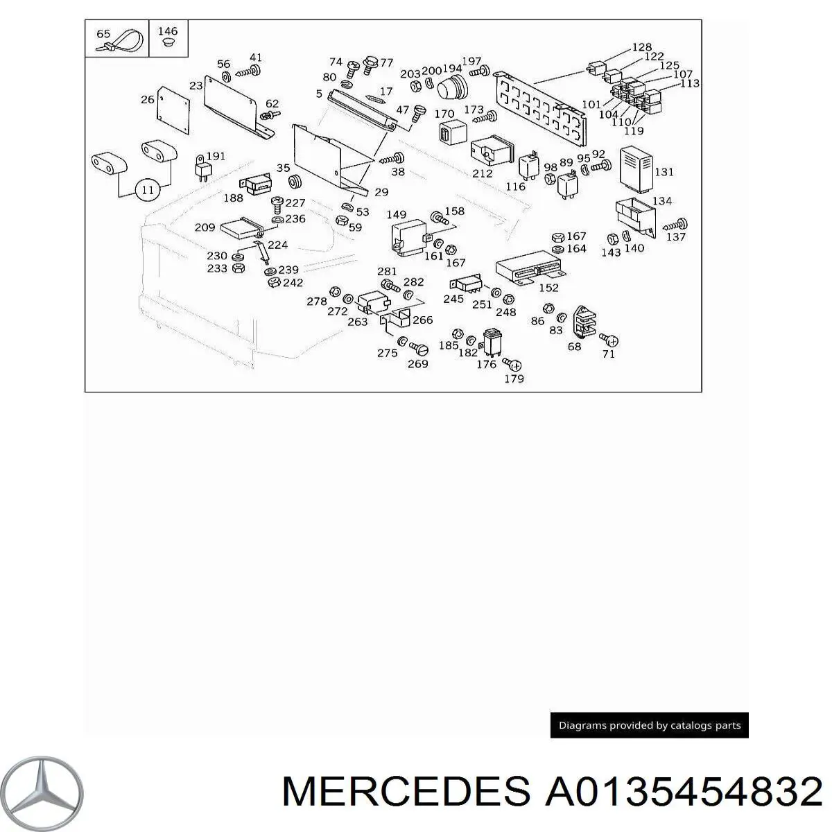 Блок управления EGR Mercedes A0135454832 цена, от 6.33 USD