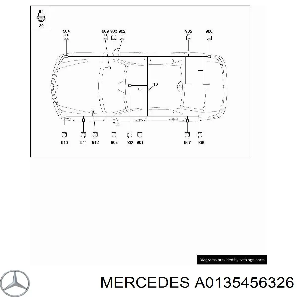 A0135456326 Mercedes 