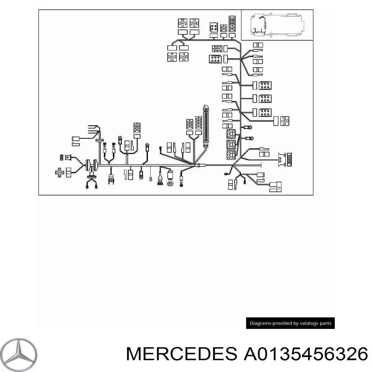  Mercedes A0135456326 цена, от 7.56 USD