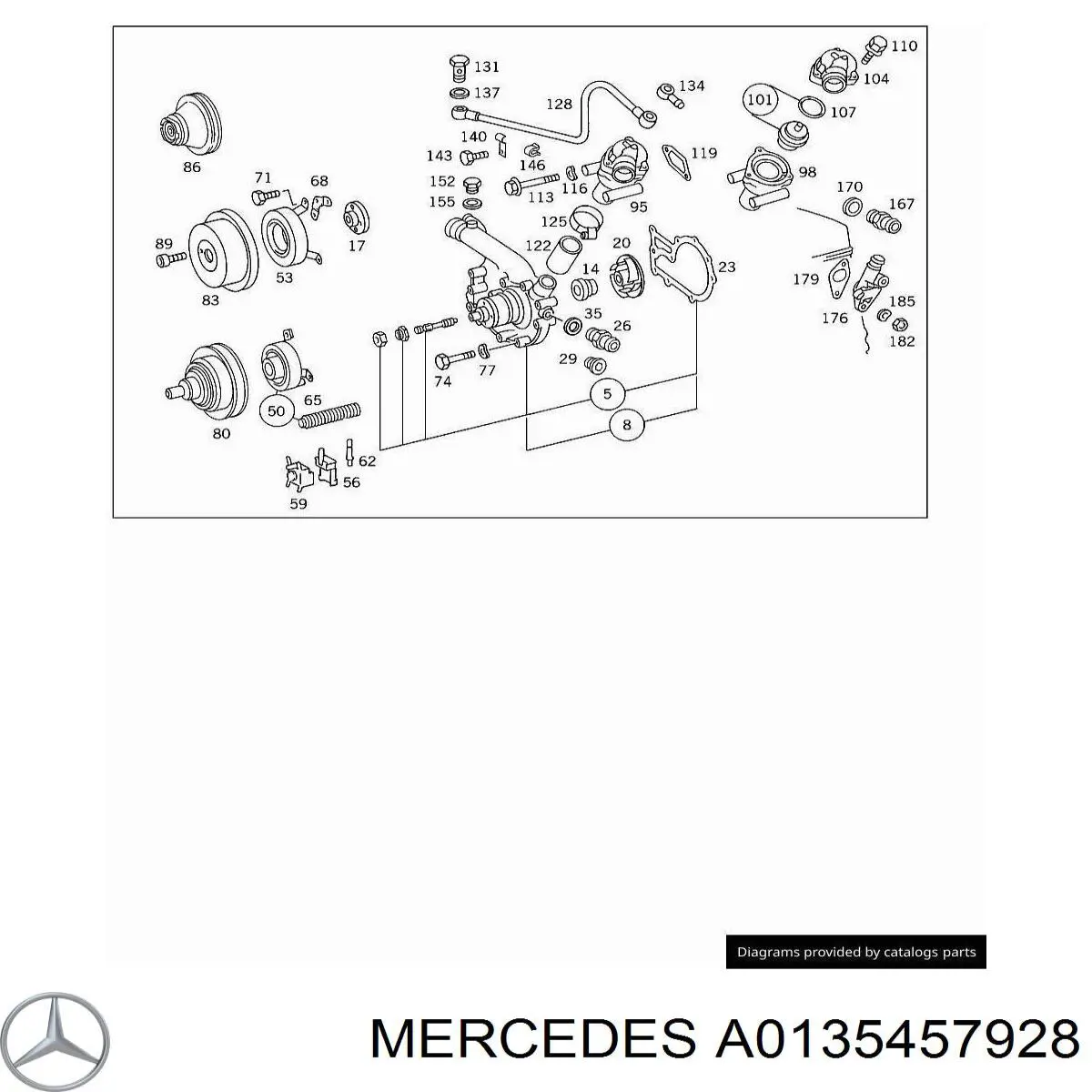  A0135457928 Mercedes