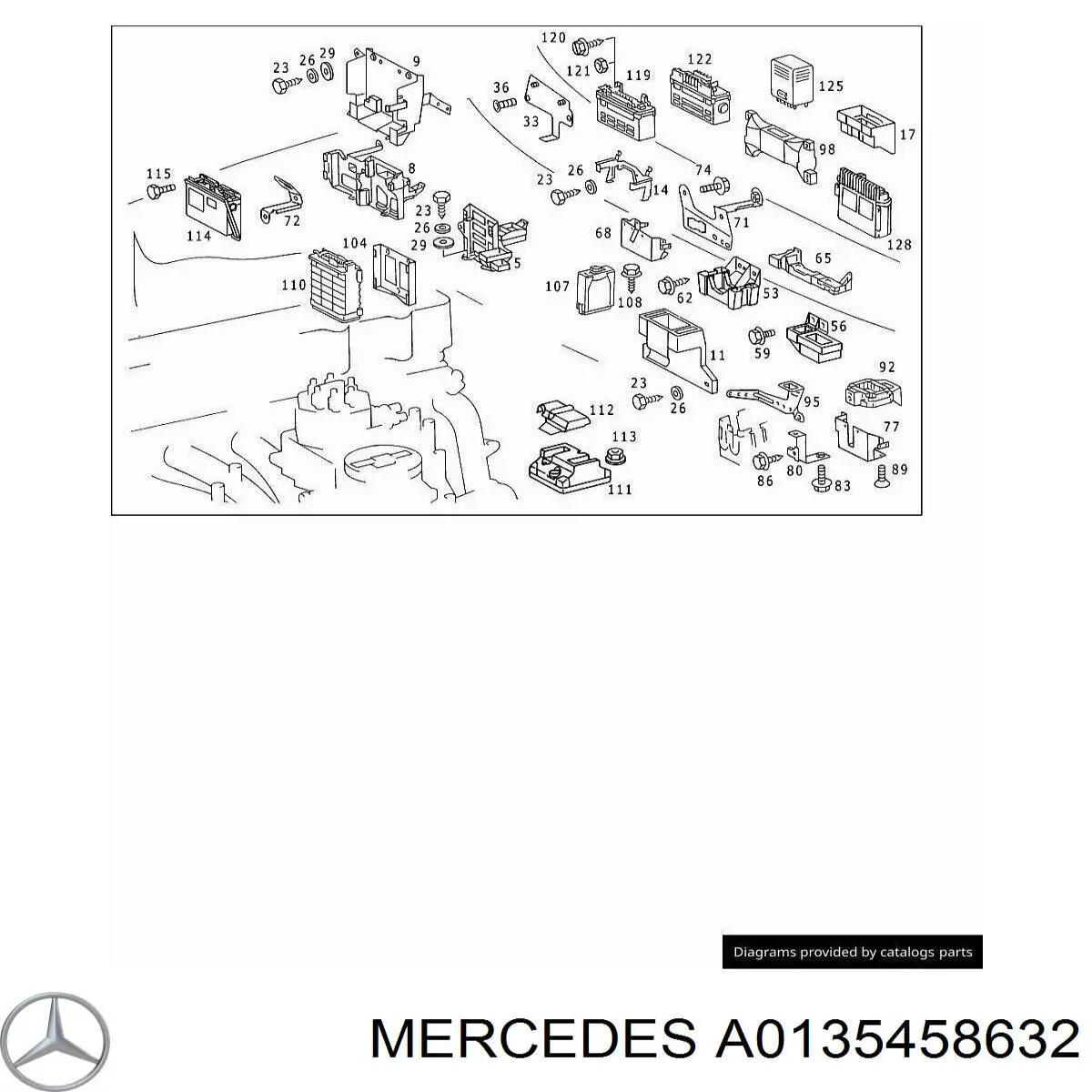 Módulo de direção (Centralina eletrônica) ASR para Mercedes E (C124)
