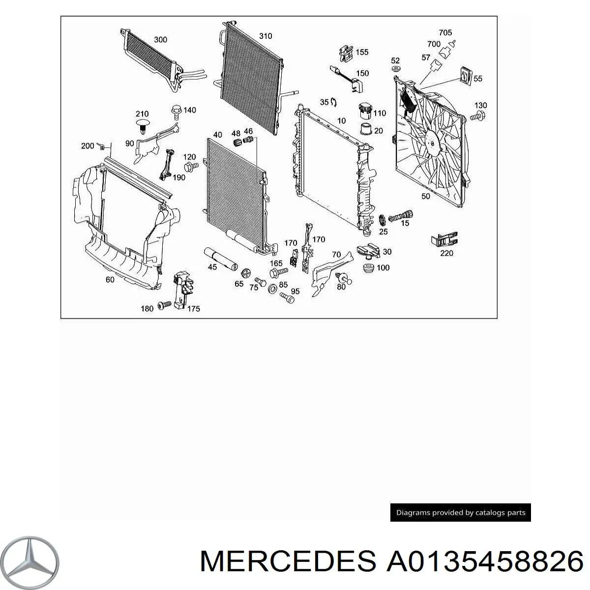 Купить A0135458826 Mercedes 