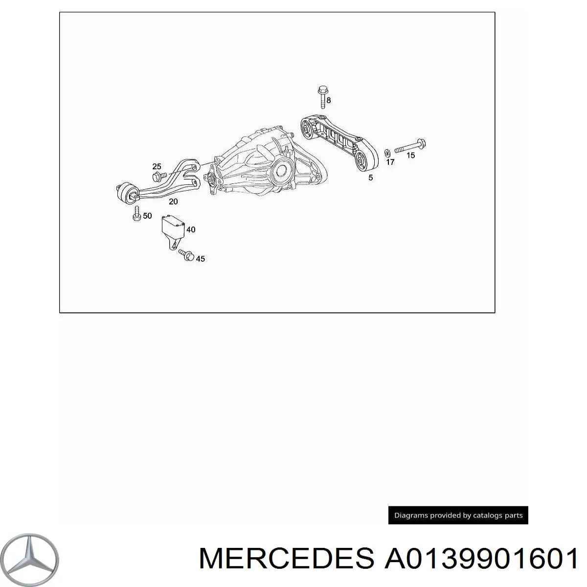 A0139901601 Mercedes 