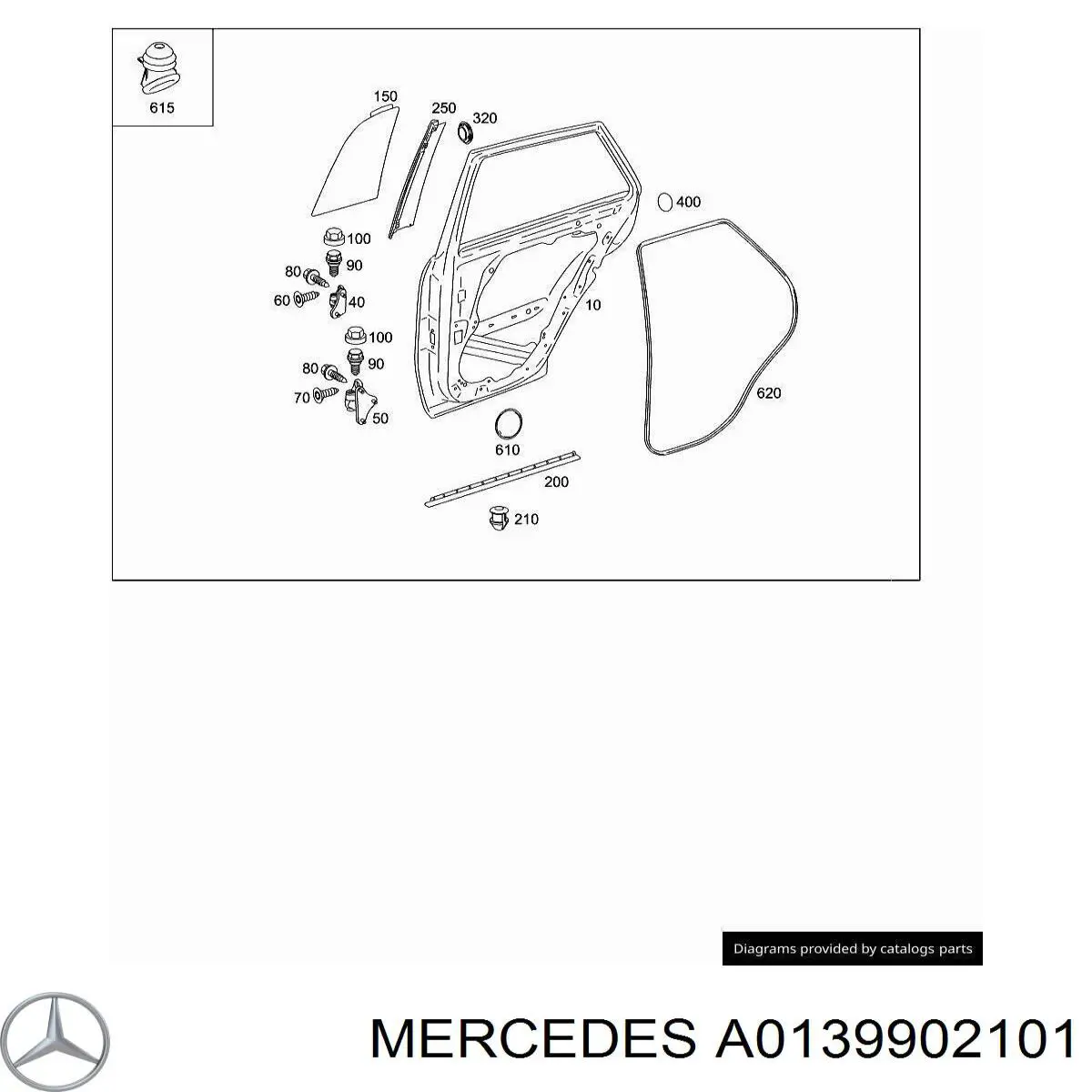  Mercedes A0139902101 цена, от 2.12 USD