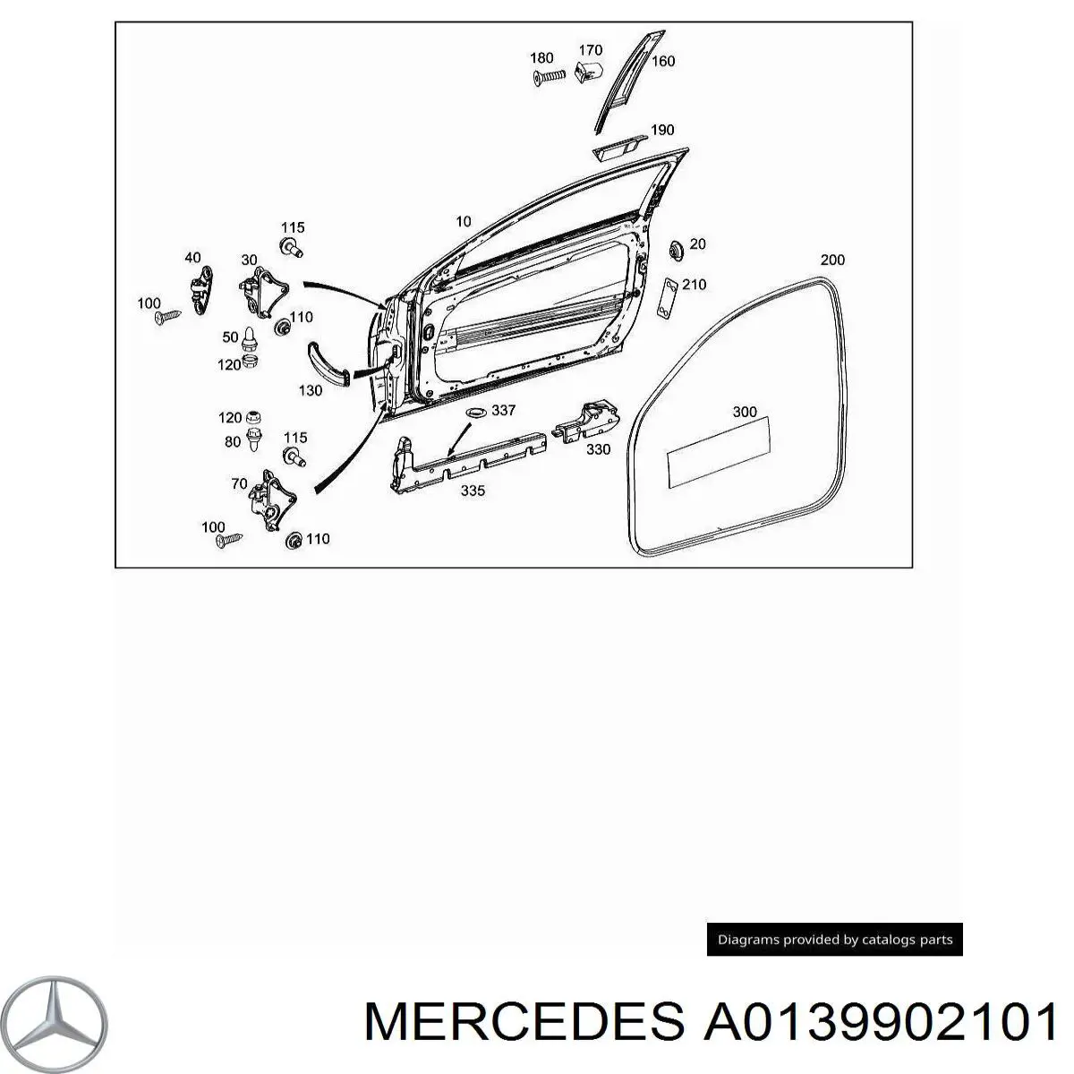 Купить A0139902101 Mercedes 