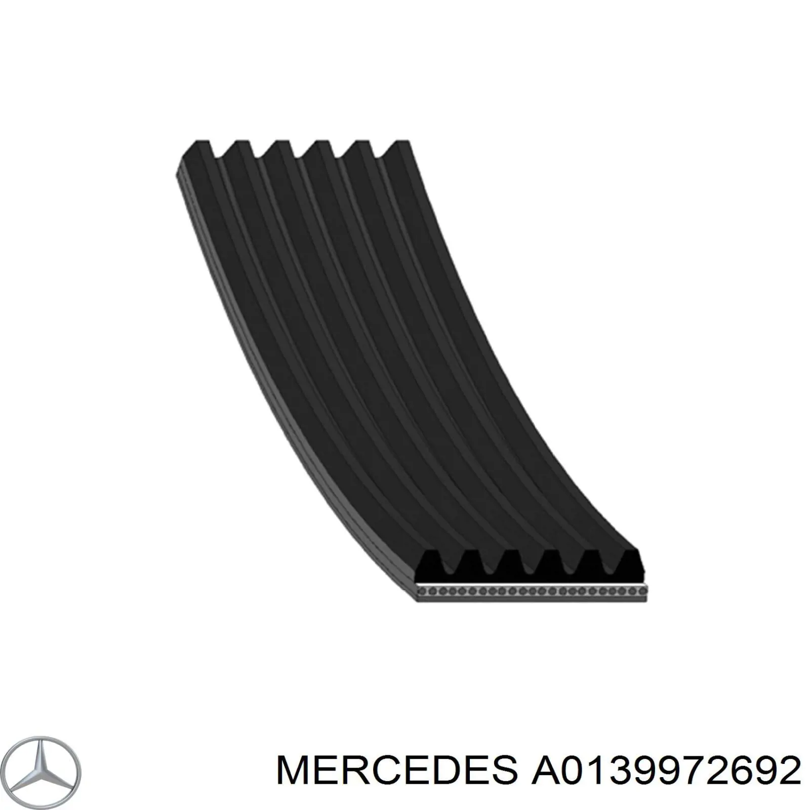 Ремень генератора A0139972692 Mercedes