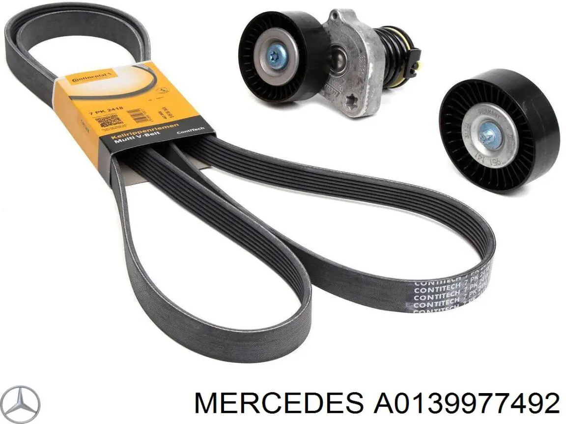 A0139977492 Mercedes ремень генератора