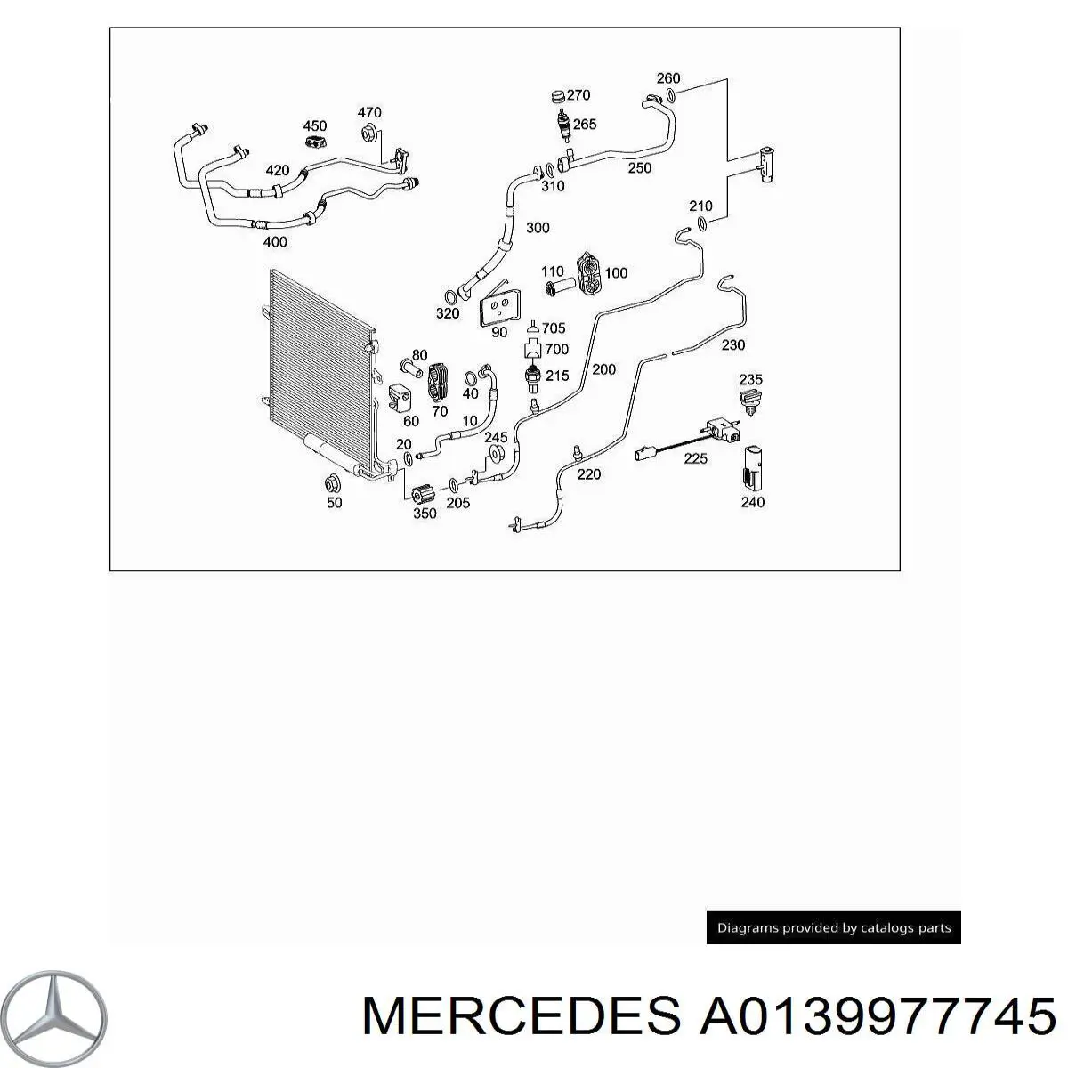 A0139977745 Mercedes 