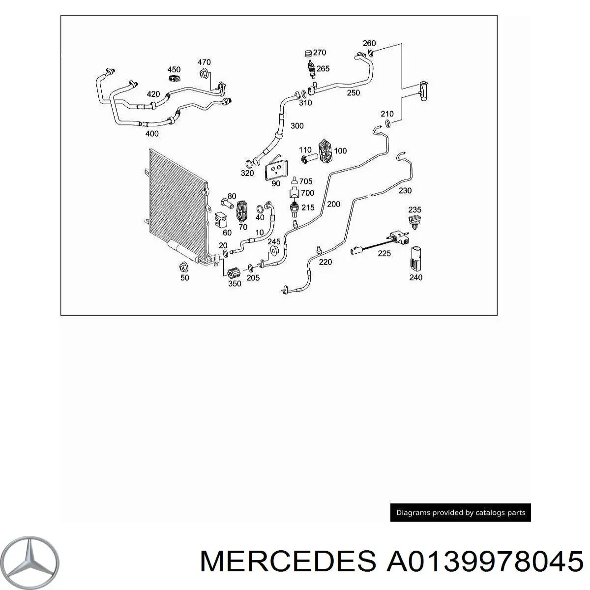 0139978045 Mercedes 