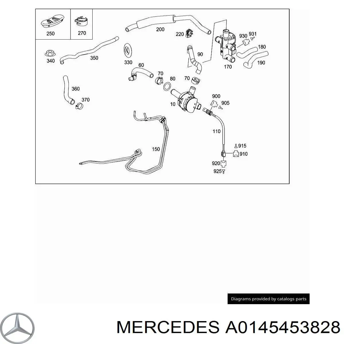  Mercedes A0145453828 цена, от 5.73 USD